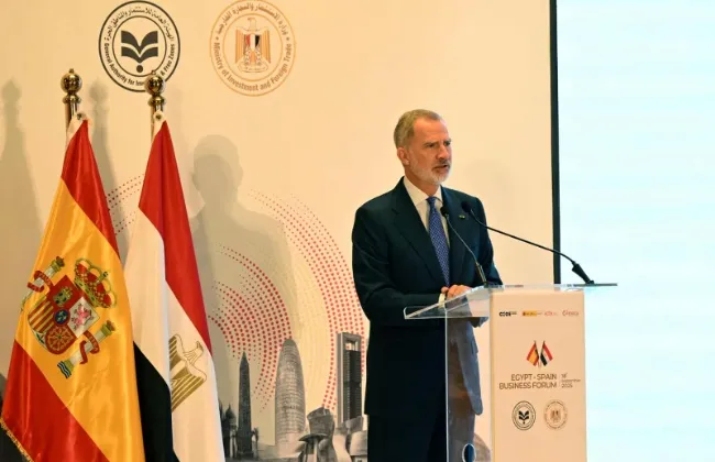 ملك إسبانيا: أكثر من 60 شركة إسبانية مستقرة بمصر وتسهم فى تطوير علاقتنا 
