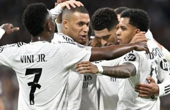 ريال مدريد يكتسح كيرات الكازاخستانى بخماسية فى دوري أبطال أوروبا 