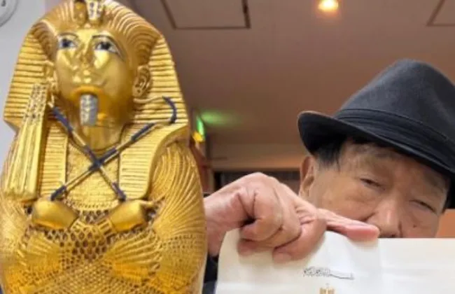 عالم الآثار اليابانى يوشيمورا يعلن وصوله إلى القاهرة عالم الآثار اليابانى يوشيمورا يعلن وصوله إلى القاهرة