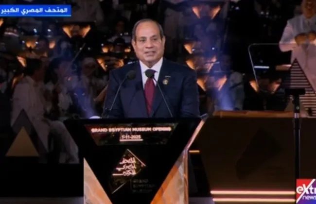 الرئيس السيسى: هذا الإنجاز جاء نتيجة تعاون دولى ولا ننسى الدعم الذى قدمته اليابان 