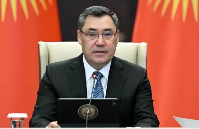 الرئيس القرغيزى: زيارتى لمصر خطوة تاريخية ومصر مهد الحضارة الإنسانية 