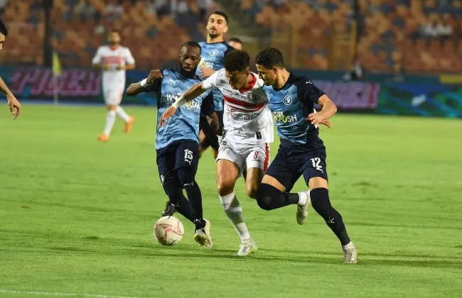 انتهاء مباراة الزمالك وبيراميدز بالتعادل السلبى واللجوء لركلات الترجيح 