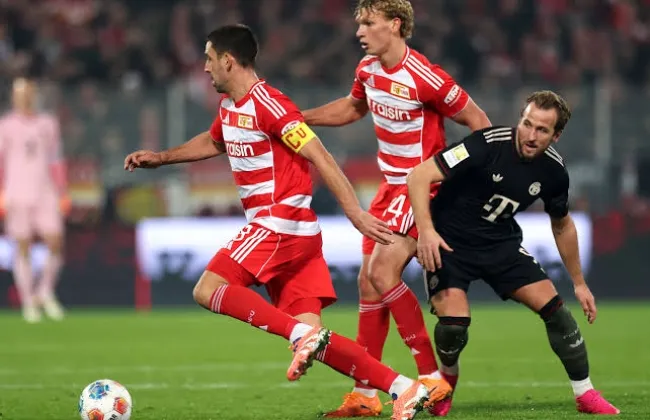 تعادل مجنون فى4 أهداف بين يونيون برلين ضد البايرن بالدورى الألماني 