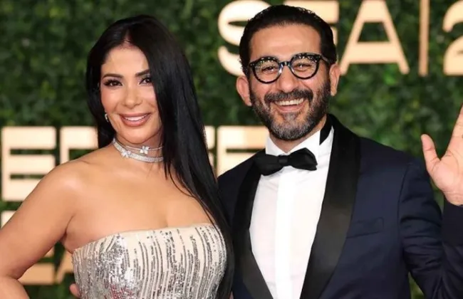 حقيقة انفصال أحمد حلمي ومنى زكي بعد تصدر الشائعات