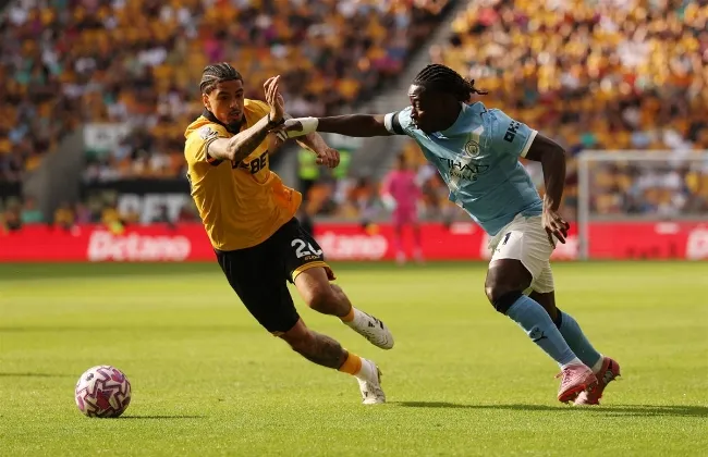 مان سيتي ضد وولفرهامبتون.. السيتزينز يتفوق بثنائية فى الشوط الأول