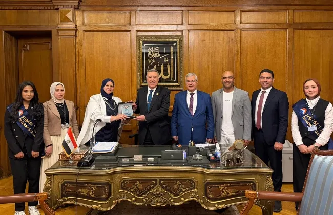 العلوم السياسية بـ ٦ أكتوبر في زيارة للمحكمه الدستورية