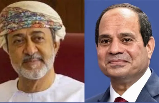 سلطان عمان يهنئ الرئيس السيسى بمناسبة حلول عيد الأضحى المبارك
