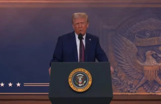 الرئيس الأميركي  يلقي خطاباً في الحفل الذي سيقام في المتنزه الوطني