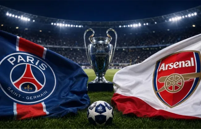 مباشر مباراة أرسنال ضد باريس سان جيرمان في نهائي دوري أبطال أوروبا 2026.. لحظة بلحظة