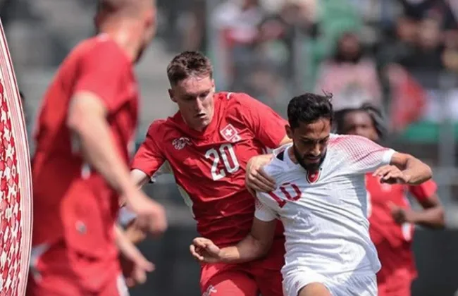 الأردن يسقط أمام سويسرا برباعية وديًا.. والفاخوري يسجل هدف النشامى