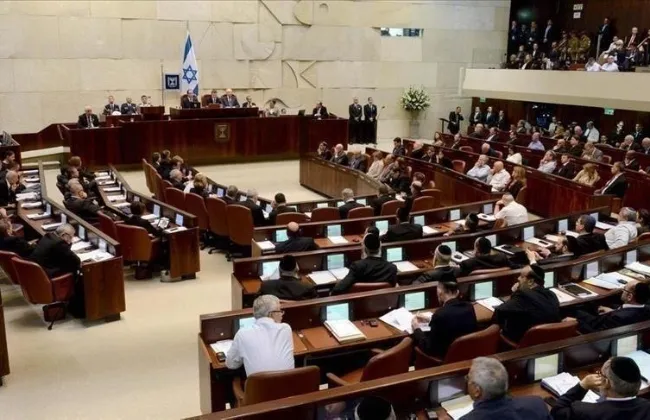 لجنة الكنيست تصادق على مشروع قانون حل البرلمان تمهيداً لطرحه للتصويت