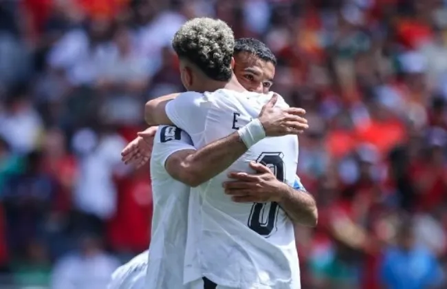 منتخب مصر يتقدم على بلجيكا بهدف إمام عاشور فى الشوط الأول بكأس العالم