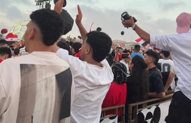 غزة تحتفل بالفراعنة بعد تحقيق منتخب مصر الانتصار التاريخى بكأس العالم