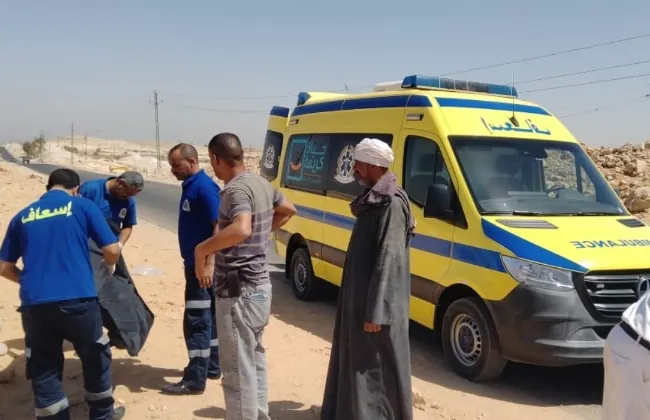 مصرع شخصان وإصابة 20 آخرين إثر انقلاب سيارة ربع نقل بالطريق الإقليمى