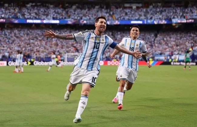 وأهداف مباراة الأرجنتين ضد الرأس الأخضر فى دور الـ32 بكأس العالم
