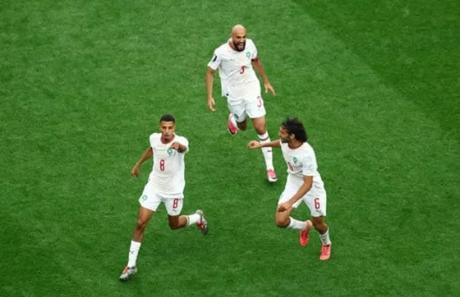 المغرب تكتسح كندا بثلاثية وتتأهل إلى ربع نهائى كأس العالم