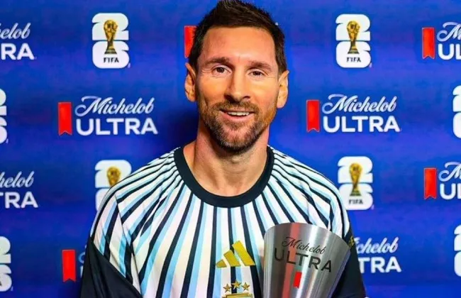 ميسي يحصد جائزة رجل مباراة مصر والأرجنتين في كأس العالم