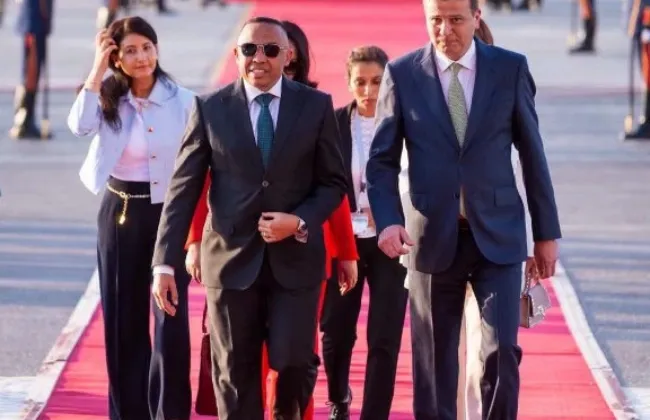 الرئيس السيسى يرحب بقرار رئيس مدغشقر بتمثيل دبلوماسى مقيم فى مصر