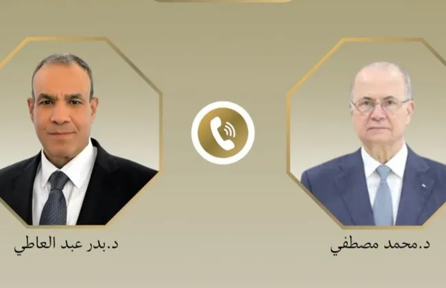 وزير الخارجية يبحث مع رئيس الوزراء الفلسطيني مستجدات الأوضاع بالأراضي المحتلة