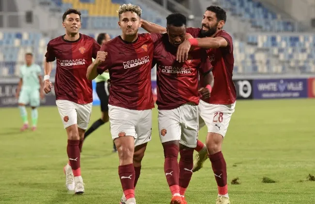 سيراميكا يتقدم على مودرن سبورت 1 - 0 في الشوط الأول بالدوري