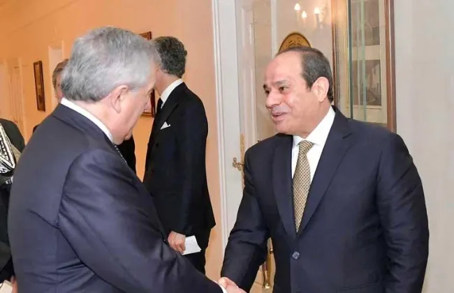 الرئيس السيسى يستقبل نائب رئيس وزراء إيطاليا ويؤكد محورية علاقات البلدين