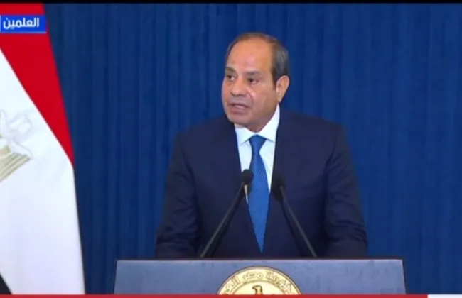 الرئيس السيسى: مصر وقبرص واليونان ترفض أى محاولات لتقسيم سوريا