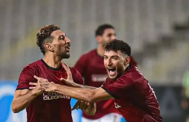 سيراميكا يفوز على سموحة بثنائية في الدورى المصرى