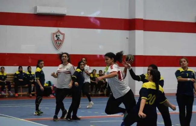 الزمالك يهزم هليوليدو فى دورى سيدات كرة اليد