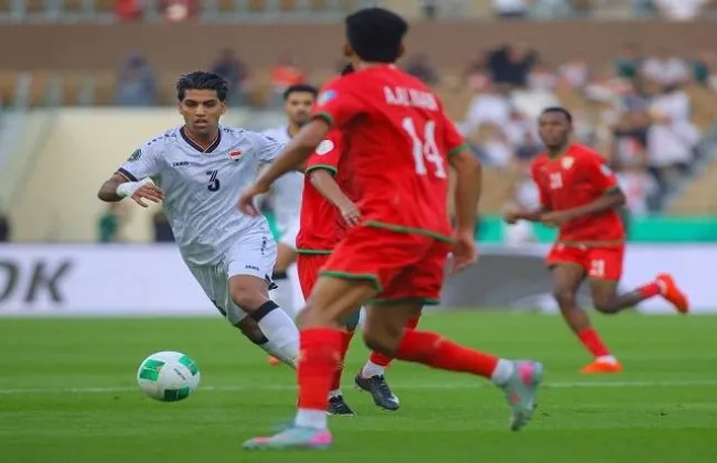 العراق ضد عمان.. التعادل 1-1 يحسم أولى مواجهات خليجي 27