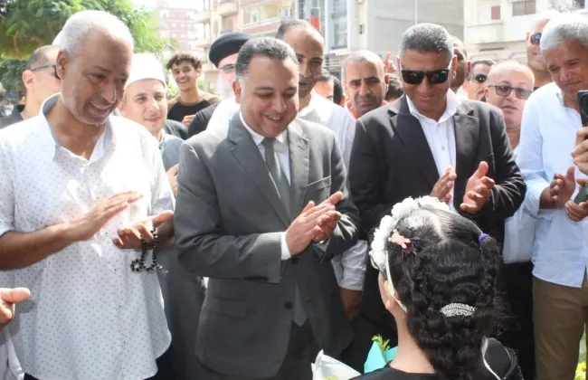 أمين المصري الديمقراطي الاجتماعي بجنوب البحيرة يشارك في احتفالات العيد القومي للمحافظة
