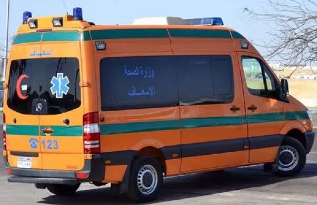 مصرع شخصين وإصابة 5 إثر حادث تصادم سيارتين بطريق الواحات الصحراوى