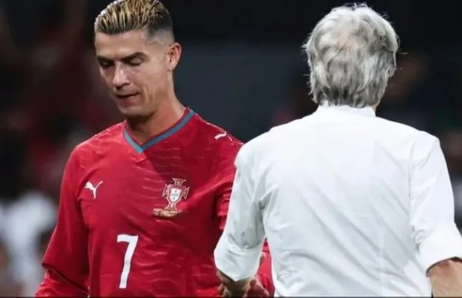 رونالدو على أعتاب العودة لمنتخب البرتغال بعد انتهاء الأزمة مع جيسوس