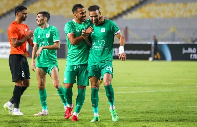 المصري البورسعيدي يتقدم على سيراميكا (1-0) في الشوط الأول بكأس عاصمة مصر