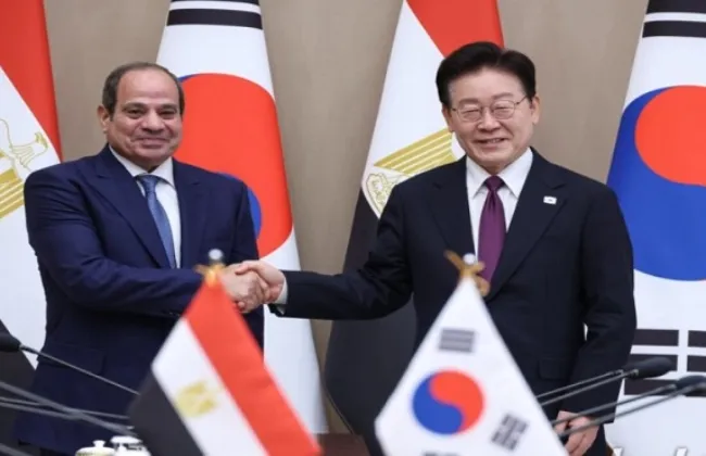 مصر وكوريا: سنعمل من أجل تحقيق السلام بالشرق الأوسط وشبه الجزيرة الكورية