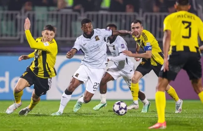 الاتحاد يقلب الطاولة على نيفتشى بثنائية ويحقق فوزه الأول فى دورى أبطال آسيا